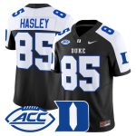 Men's Duke Blue Devils 2026 Vapor Limited Jersey - Black Alternate / Jeremiah Hasley