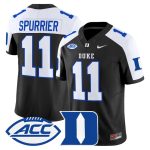 Men's Duke Blue Devils 2026 Vapor Limited Jersey - Black Alternate / Steve Spurrier