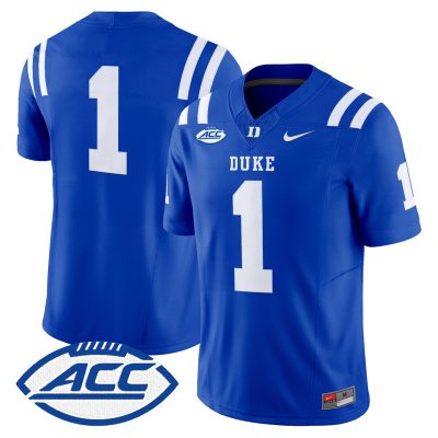 Men's Duke Blue Devils 2026 Vapor Limited Jersey - Royal / #1 Team