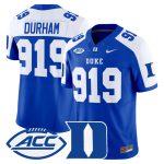 Men's Duke Blue Devils 2026 Vapor Limited Jersey - Royal Alternate / Durham 919