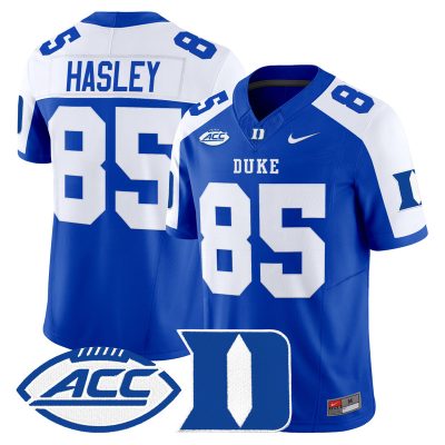Men's Duke Blue Devils 2026 Vapor Limited Jersey - Royal Alternate / Jeremiah Hasley