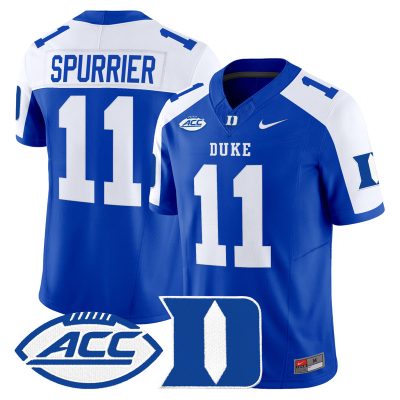 Men's Duke Blue Devils 2026 Vapor Limited Jersey - Royal Alternate / Steve Spurrier