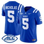 Men's Duke Blue Devils 2026 Vapor Limited Jersey - Royal / Javen Nicholas