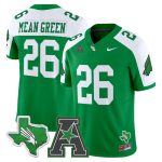 Men's North Texas Mean Green 2026 Vapor Limited Jersey - Green Alternate / #26 Mean Green
