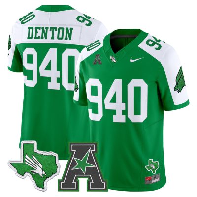 Men's North Texas Mean Green 2026 Vapor Limited Jersey - Green Alternate / Denton 940