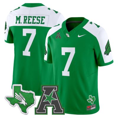 Men's North Texas Mean Green 2026 Vapor Limited Jersey - Green Alternate / Max Reese