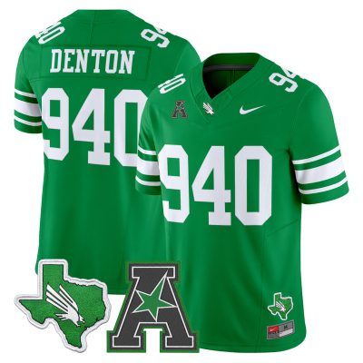 Men's North Texas Mean Green 2026 Vapor Limited Jersey - Green / Denton 940