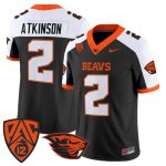 Men's Oregon State Beavers 2026 Vapor Limited Jersey - Black Alternate / Braden Atkinson