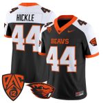 Men's Oregon State Beavers 2026 Vapor Limited Jersey - Black Alternate / Takari Hickle
