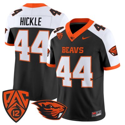 Men's Oregon State Beavers 2026 Vapor Limited Jersey - Black Alternate / Takari Hickle