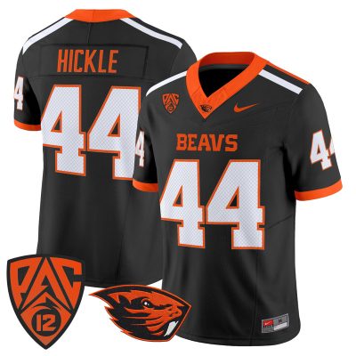 Men's Oregon State Beavers 2026 Vapor Limited Jersey - Black / Takari Hickle