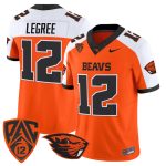 Men's Oregon State Beavers 2026 Vapor Limited Jersey - Orange Alternate / Jesse LeGree