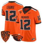 Men's Oregon State Beavers 2026 Vapor Limited Jersey - Orange / Jesse LeGree