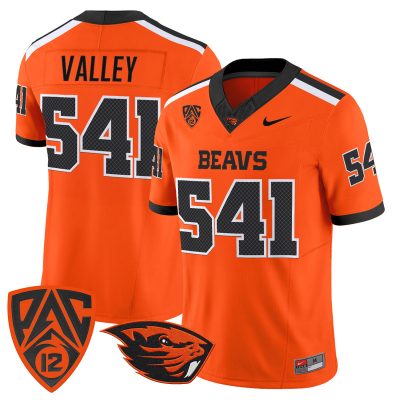 Men's Oregon State Beavers 2026 Vapor Limited Jersey - Orange / Valley 541