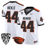 Men's Oregon State Beavers 2026 Vapor Limited Jersey - White / Takari Hickle