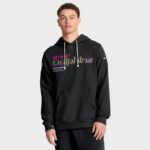 Miami Dolphins 2025 NFL Crucial Catch Sideline Standard Issue Dri-FIT Hoodie - Black