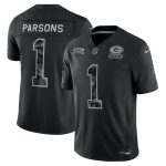 Micah Parsons Green Bay Packers 2026 Salute to Service Stitched Limited Jersey - Black