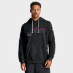 New York Jets 2025 NFL Crucial Catch Sideline Standard Issue Dri-FIT Hoodie - Black