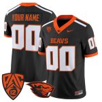 Oregon State Beavers 2026 Vapor Limited Custom Jersey - Black