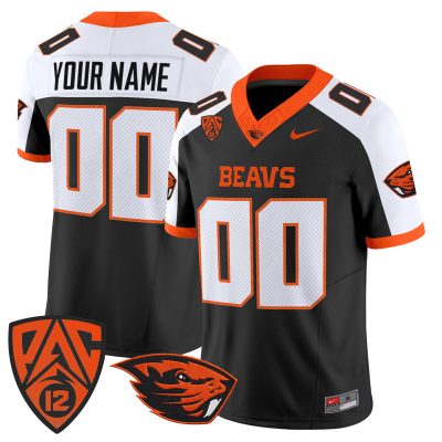 Oregon State Beavers 2026 Vapor Limited Custom Jersey - Black Alternate