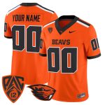Oregon State Beavers 2026 Vapor Limited Custom Jersey - Orange