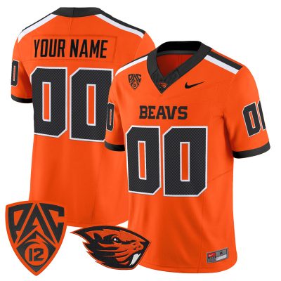 Oregon State Beavers 2026 Vapor Limited Custom Jersey - Orange