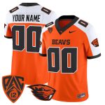Oregon State Beavers 2026 Vapor Limited Custom Jersey - Orange Alternate