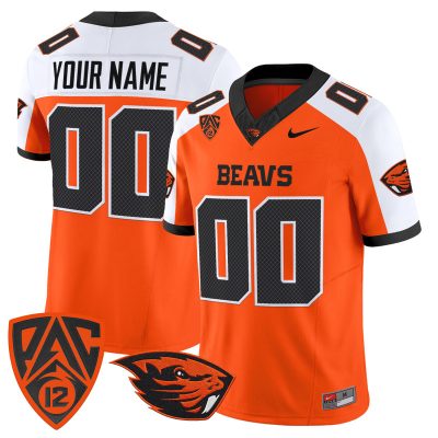Oregon State Beavers 2026 Vapor Limited Custom Jersey - Orange Alternate
