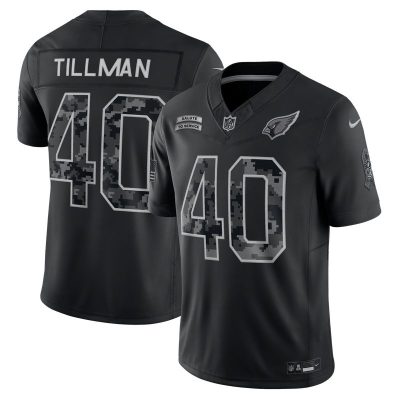 Pat Tillman Arizona Cardinals 2026 Salute to Service Retired Player Stitched Limited Jersey - Black