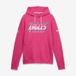 Philadelphia Eagles 2026 NFL Crucial Catch Sideline Standard Issue Dri-FIT Pullover Hoodie - Pink