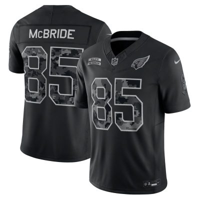 Trey McBride Arizona Cardinals 2026 Salute to Service Stitched Limited Jersey - Black
