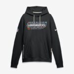 Washington Commanders 2026 NFL Crucial Catch Sideline Standard Issue Dri-FIT Pullover Hoodie - Black