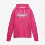 Washington Commanders 2026 NFL Crucial Catch Sideline Standard Issue Dri-FIT Pullover Hoodie - Pink
